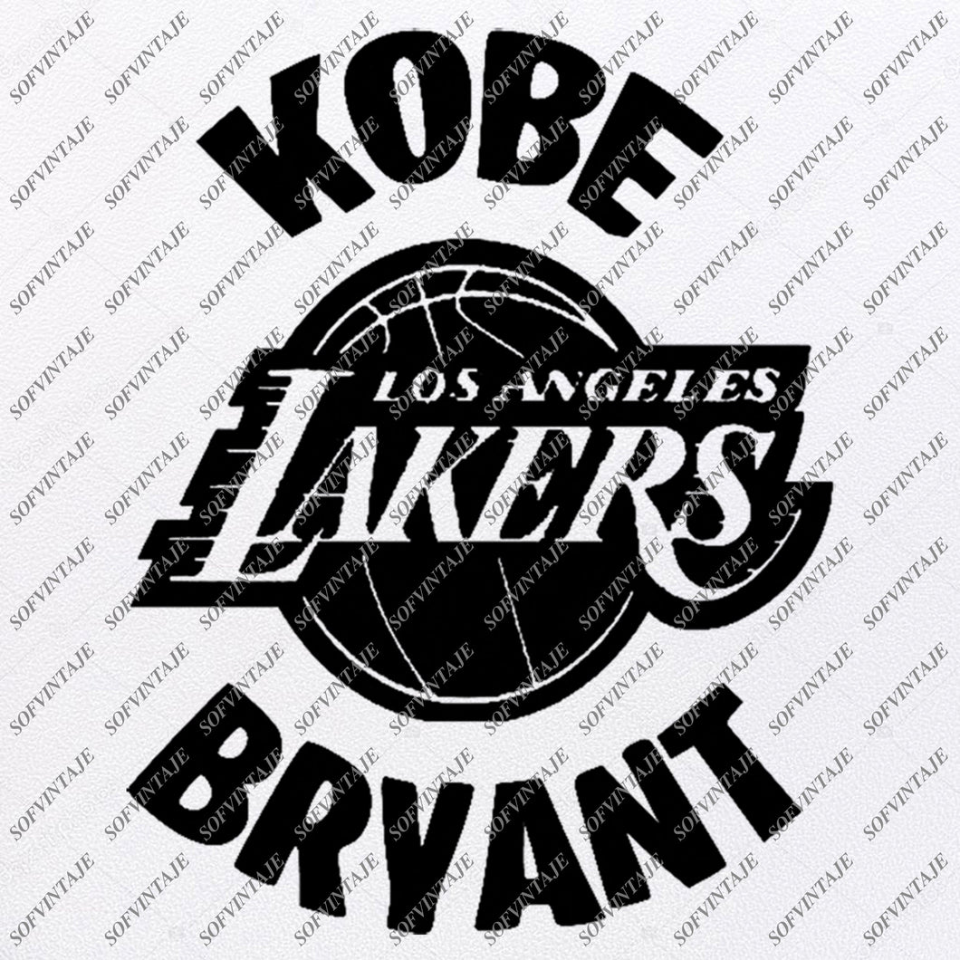 Download Los Angeles Lakers - Kobe Bryant Svg -Black Mamba Svg ...