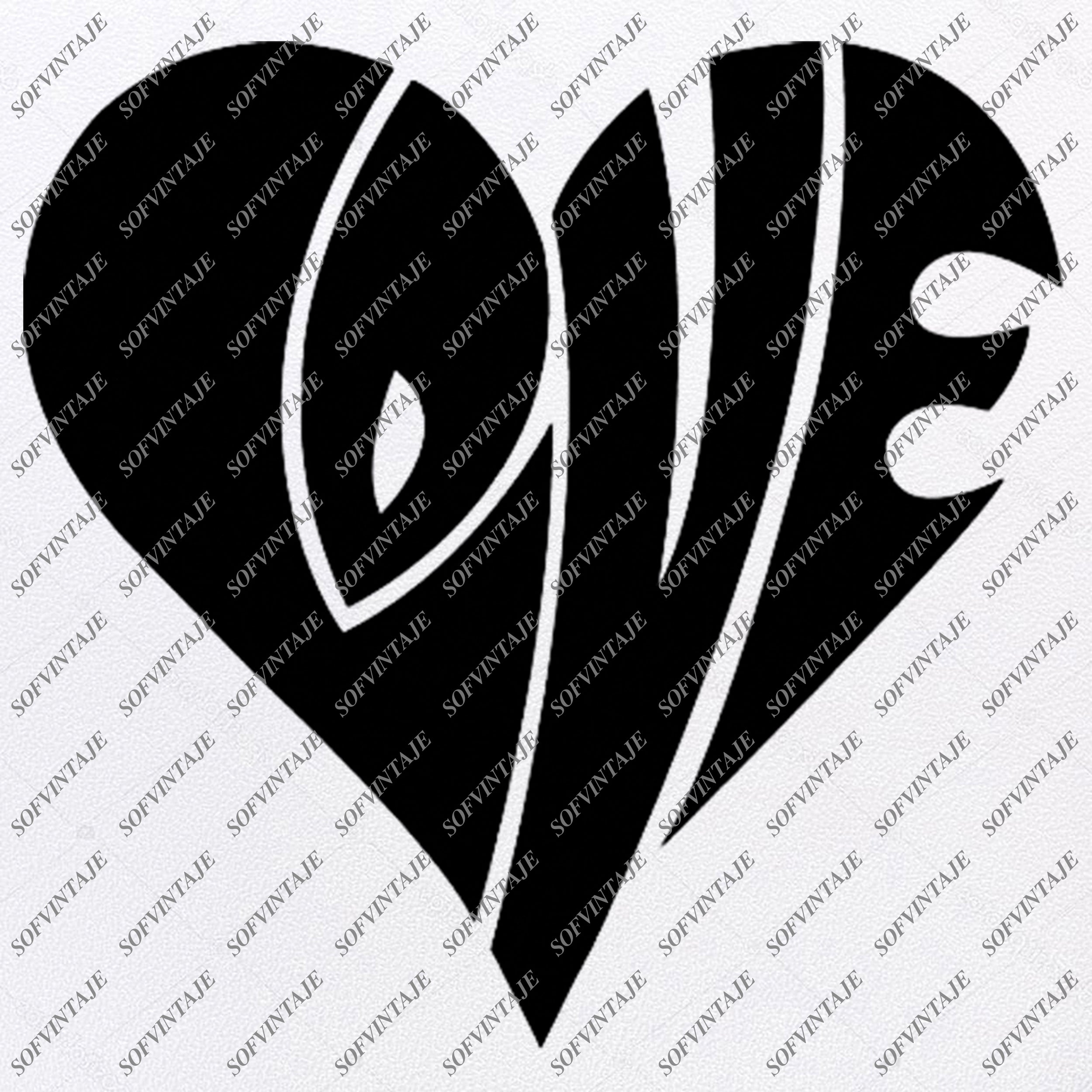 Download Love Heart Svg File I Love You Svg Love Heart Svg Heart Svg Ve Sofvintaje