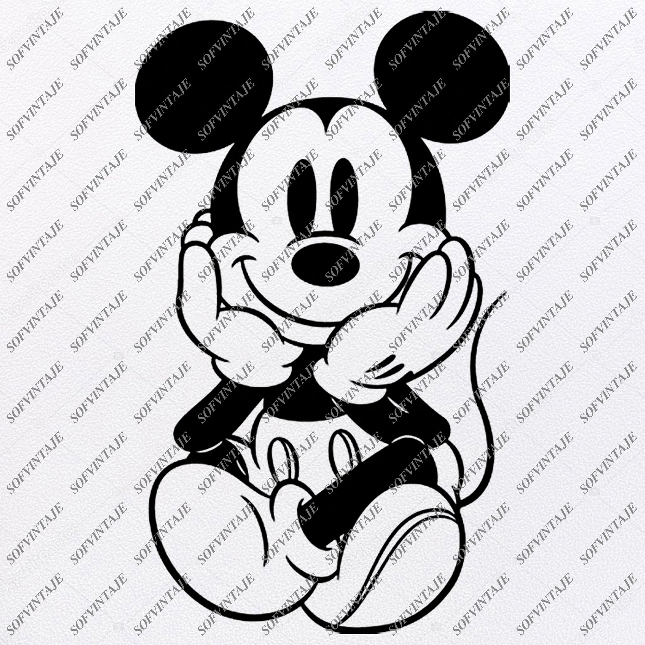 Download Mickey And Minnie Mouse Svg Files Svg Original Design Png Files Sofvintaje