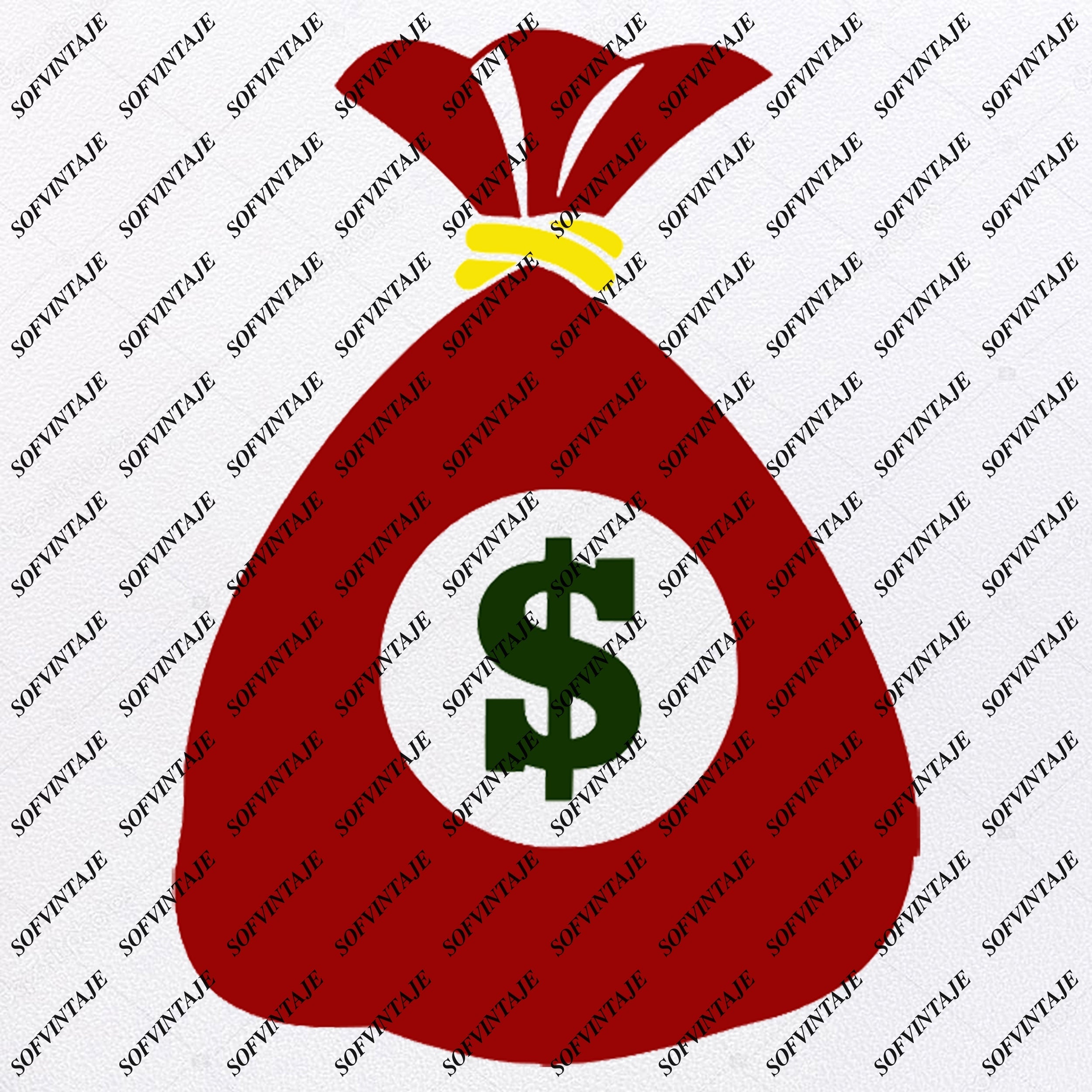 Download Money Bag Dolars Svg File Bag Of Dollars Dolars Original Svg Des Sofvintaje