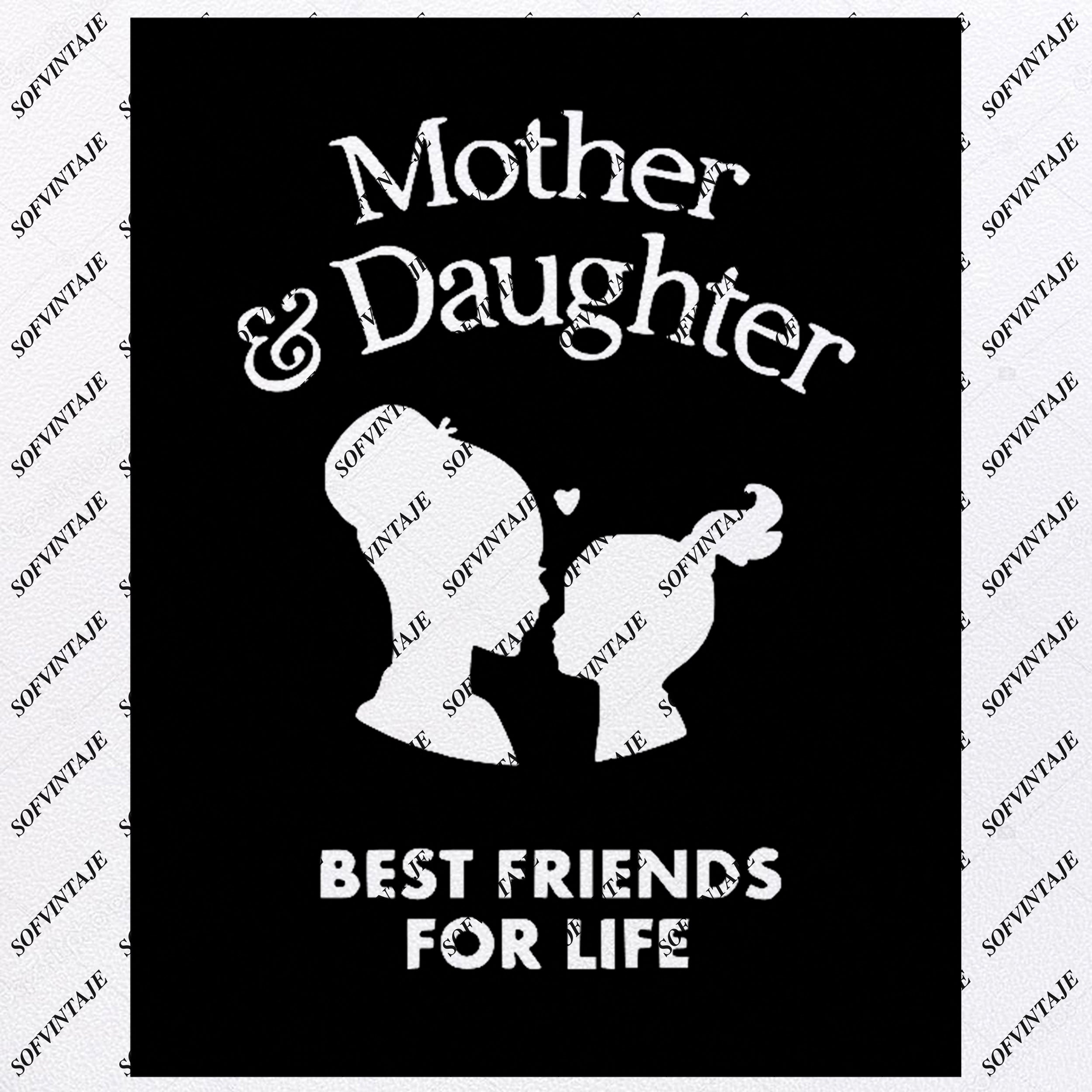 Free Free 127 Silhouette Mother Daughter Svg SVG PNG EPS DXF File