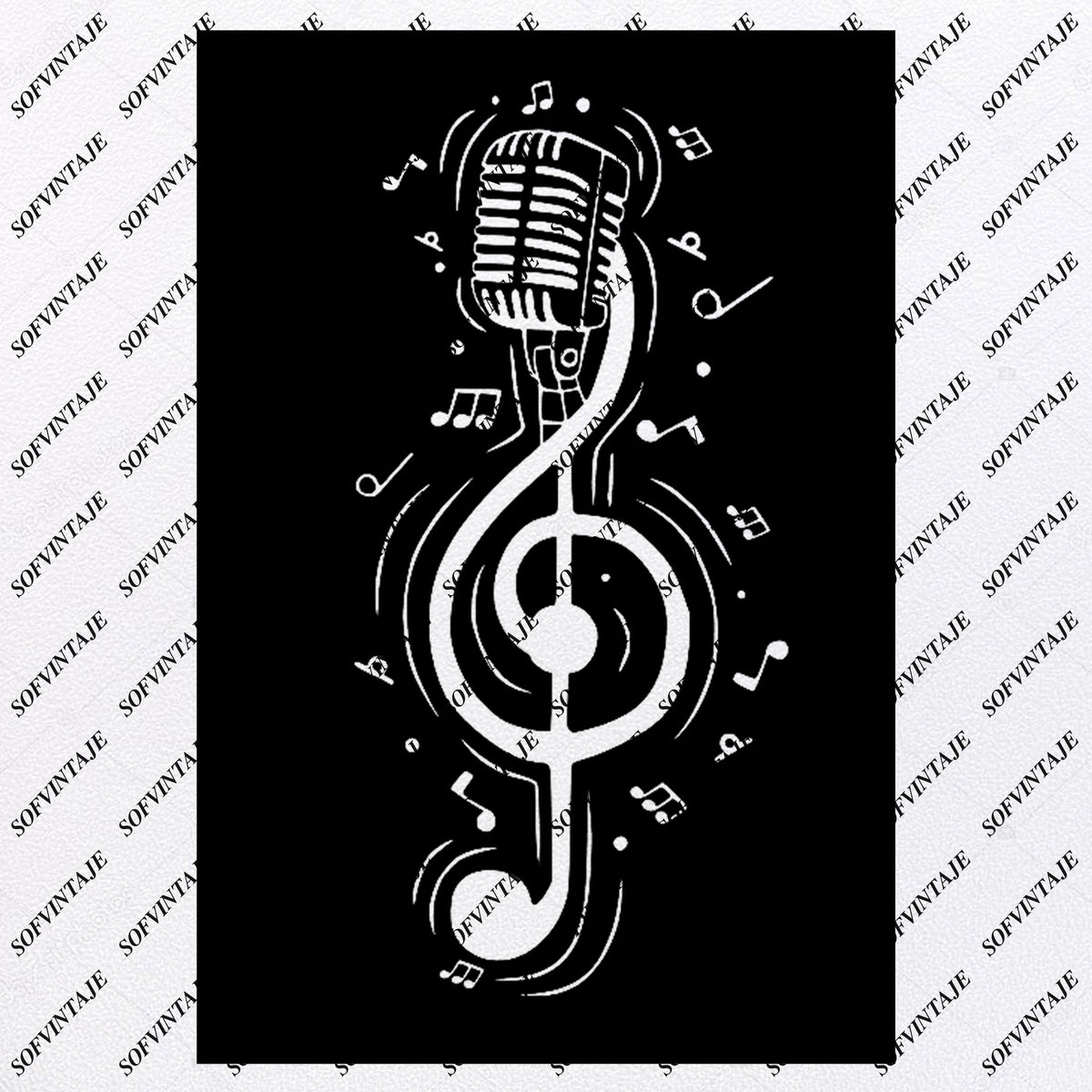 Download Music Note - Music Note Svg File - Music Svg Design ...