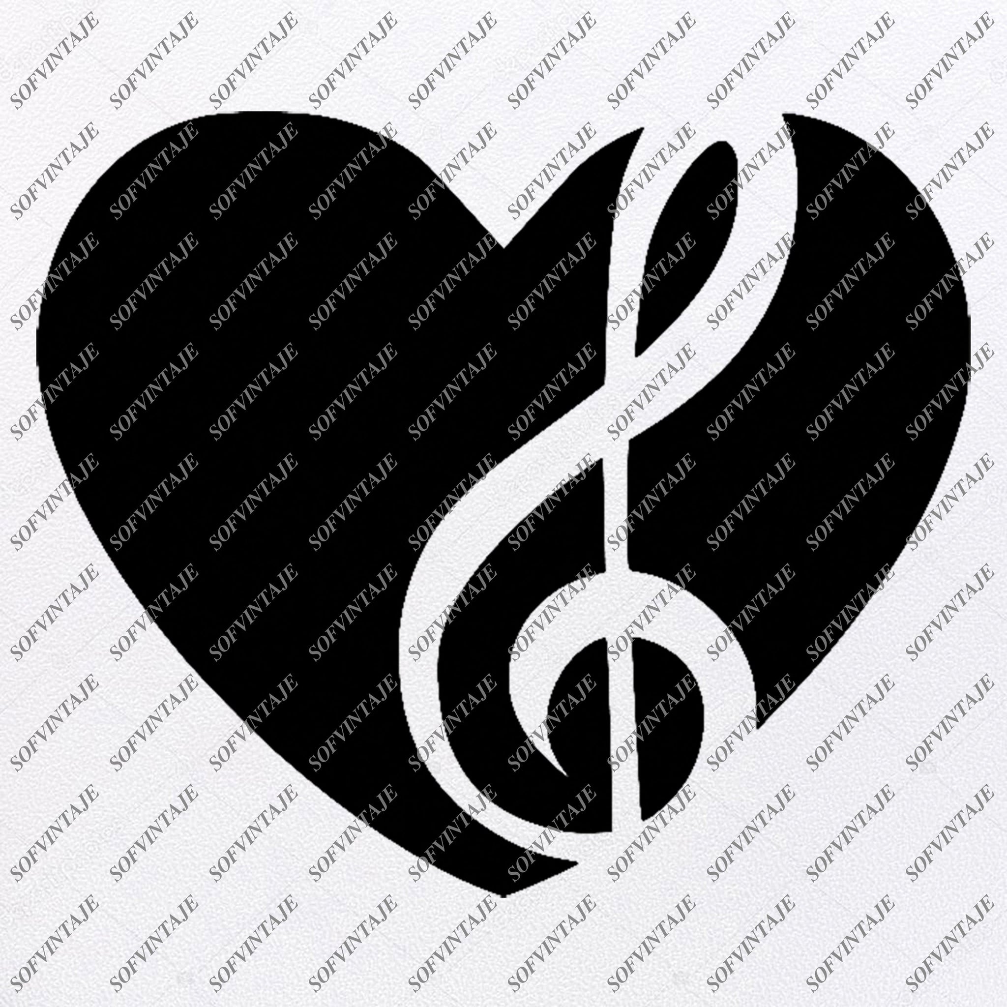 Download Music Note Svg File-Music Note Heart Svg File -Music Svg ...