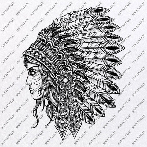 Download Products Tagged Native American Girl Svg File Sofvintaje