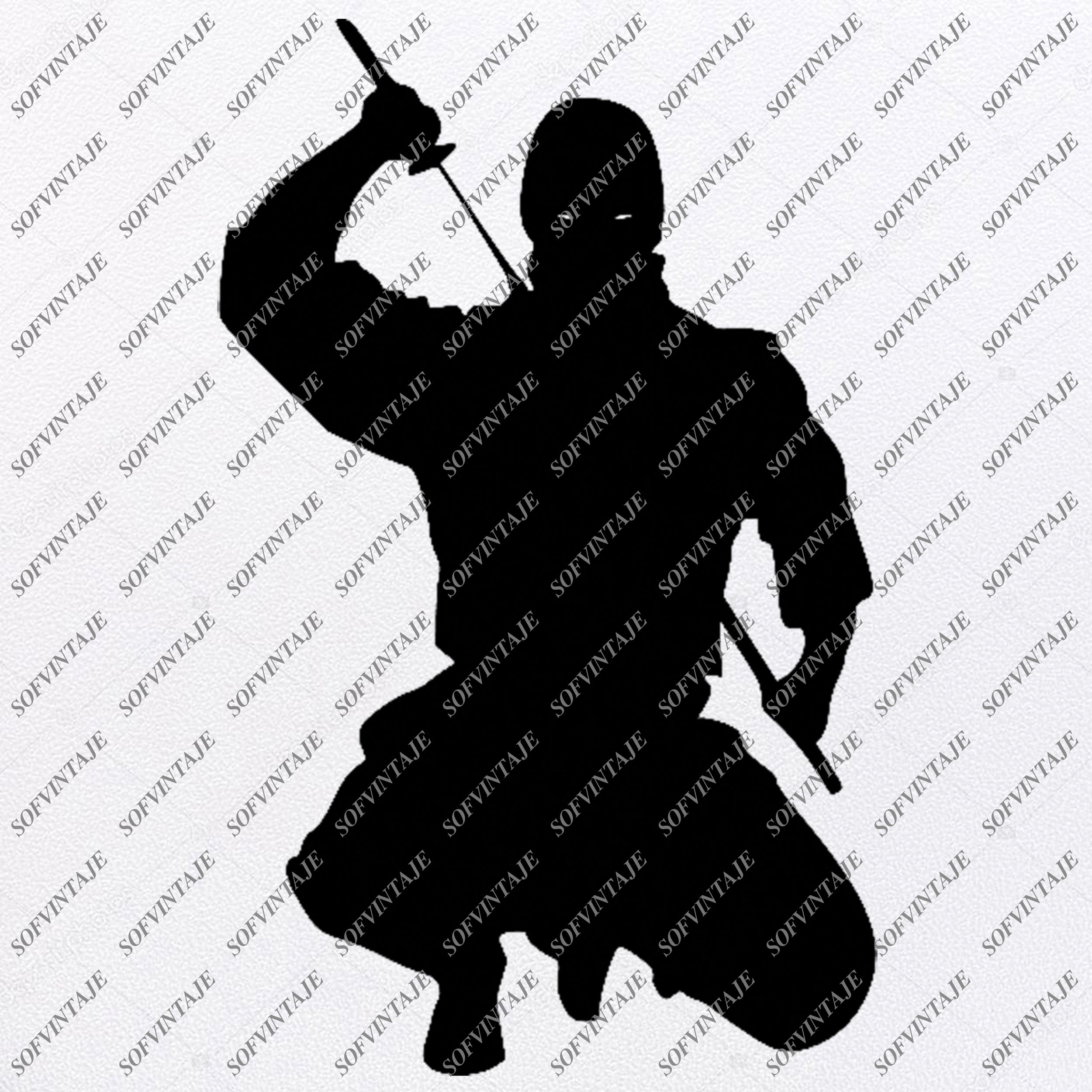 Download Ninja Svg File Japanese Ninja Svg Ninja Clip Art Vector Graphics Sofvintaje