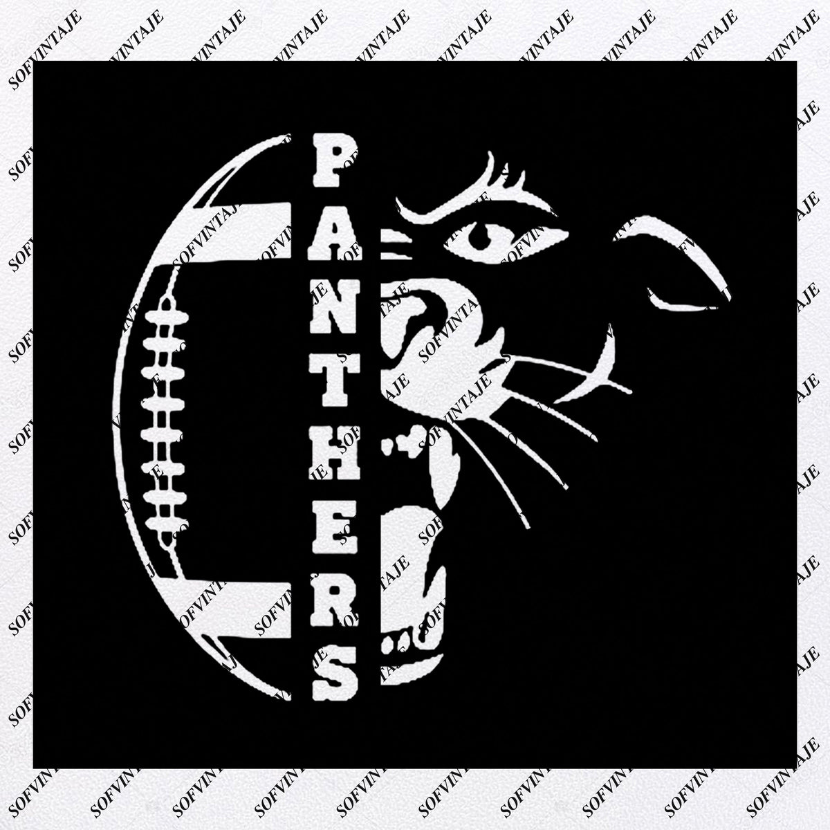 Download Panthers Football - Panthers Football Svg File - Panther ...