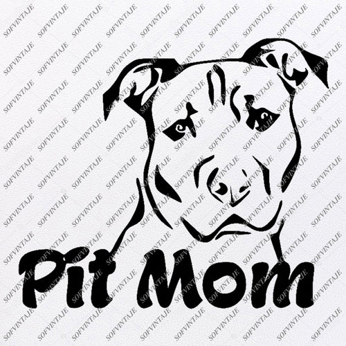 Pitbull Mom Svg Free - 1425+ SVG File for Cricut - Free SVG Design
