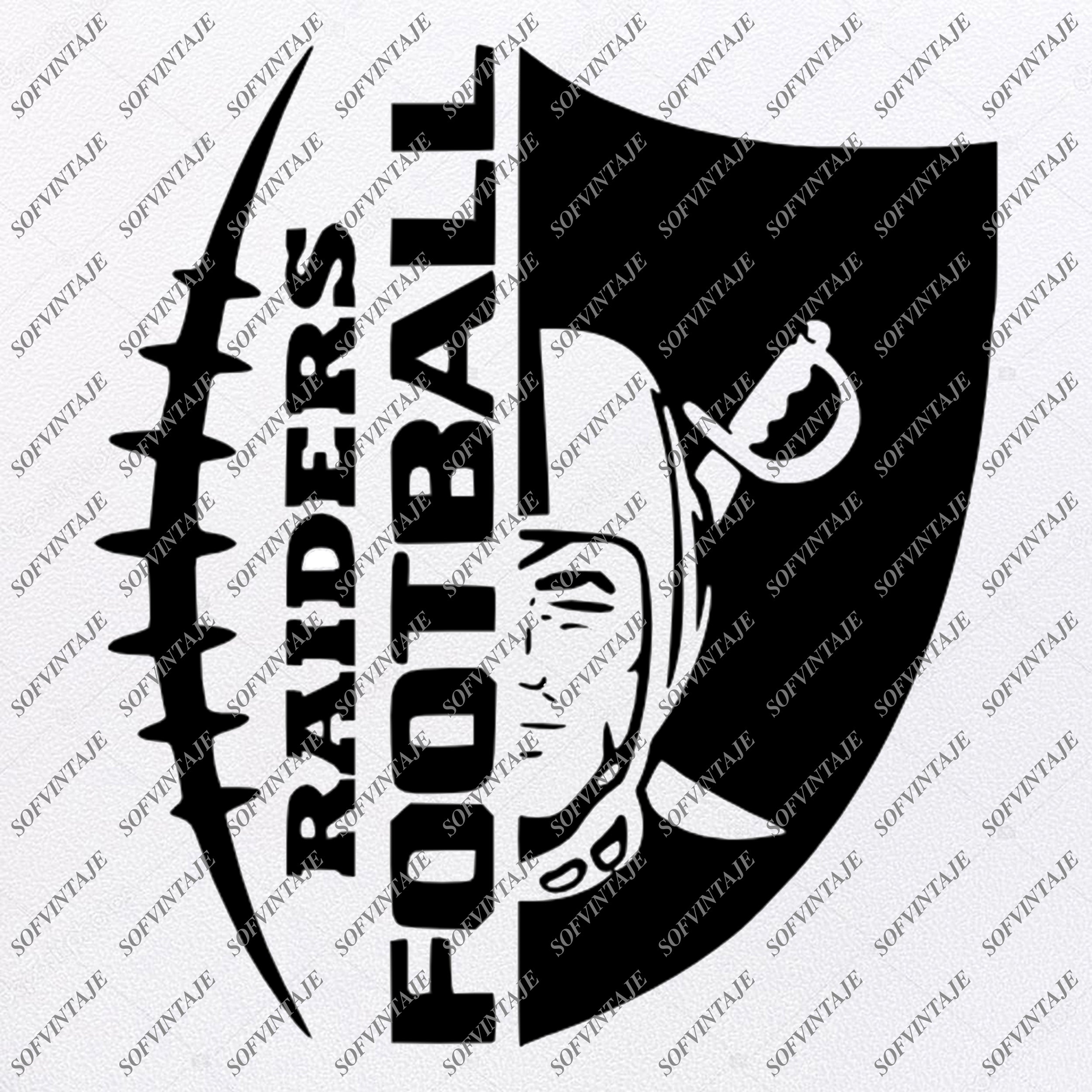 Raiders Football Logo SVG
