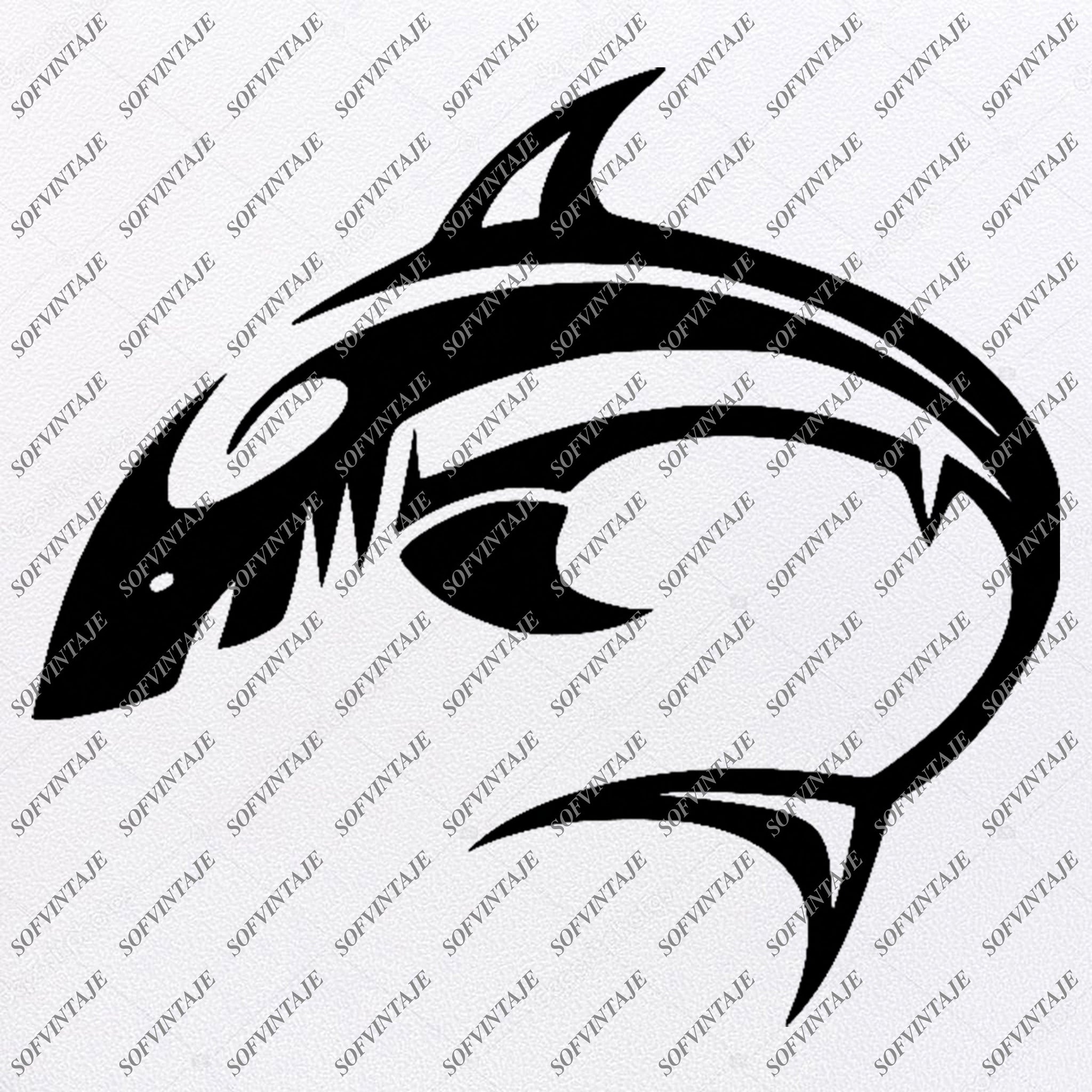 Download Shark Svg File Shark Tattoo Svg Design Clipart Animals Svg File Animal Sofvintaje SVG, PNG, EPS, DXF File