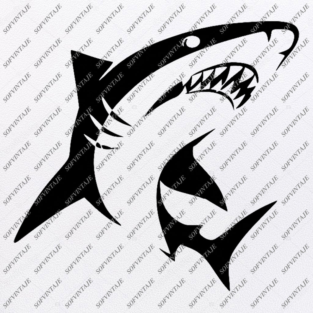 Free Free 343 Shark.svg SVG PNG EPS DXF File