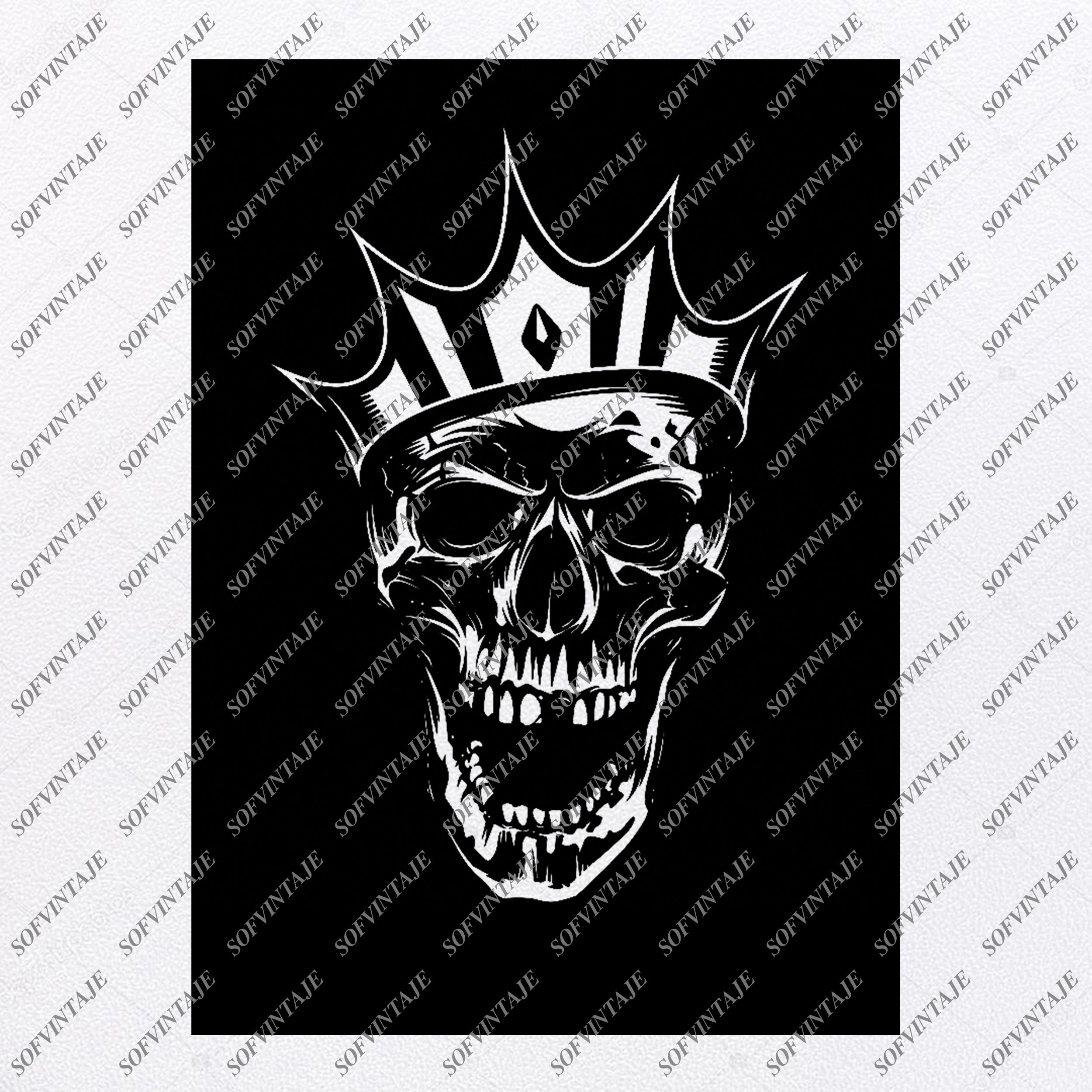 Download Skull Skull King Svg File Skull Svg Design Clipart Skull Svg Fil Sofvintaje