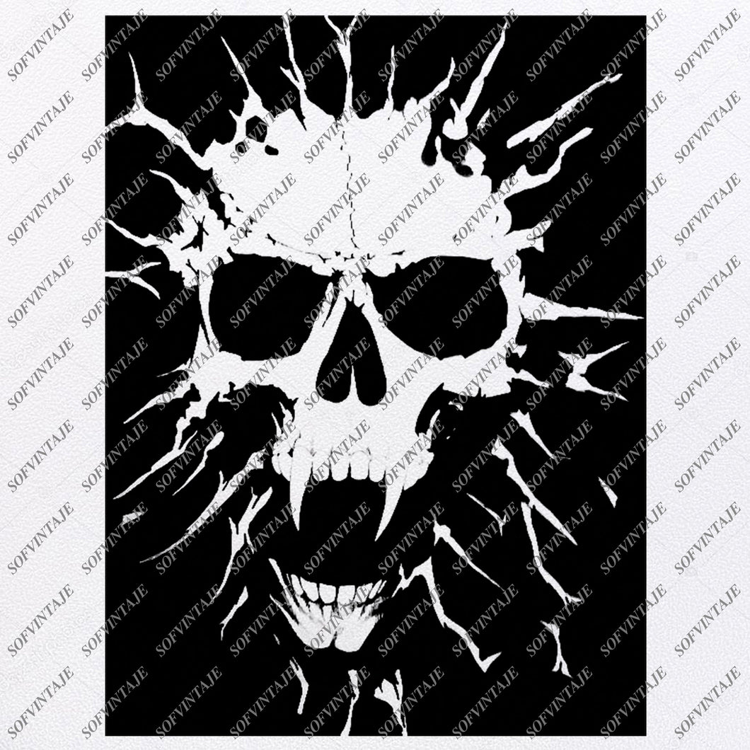 Download Skull Svg File-Skull Svg Design - Clipart-Skull Svg Files ...