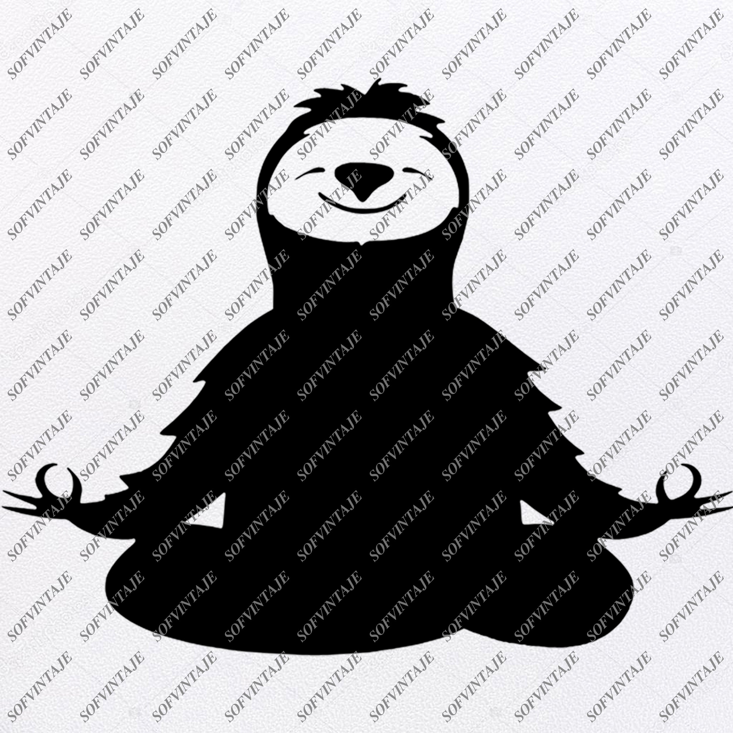 Download Sloth Svg File Sloth Clip Art Animals Svg Wild Animals Png Slo Sofvintaje