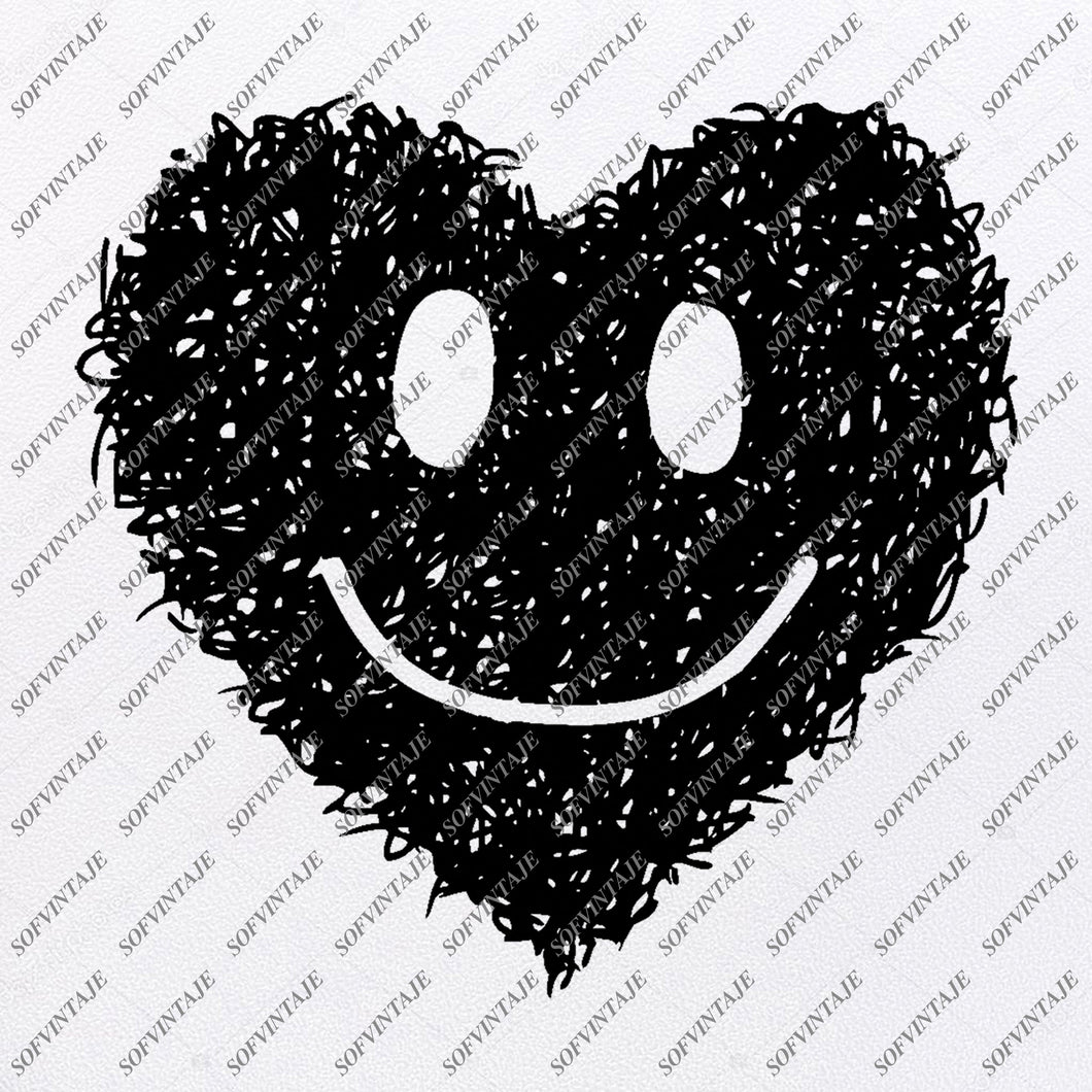 Smiley Face Clipart Smile Svg Happy Svg Cricut eps Smiley Face Silhouette Cut File Happy Face SVG DIGITAL png dxf Vector