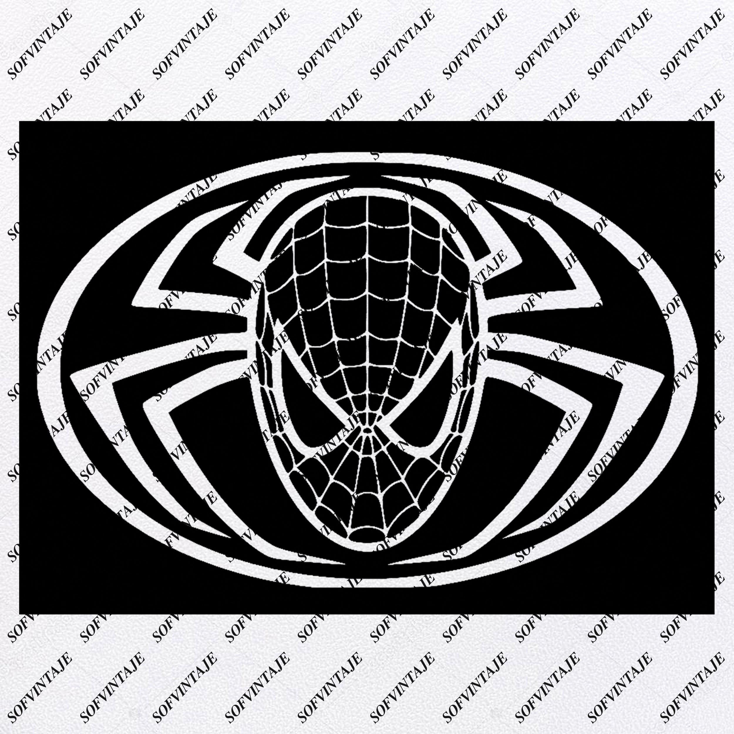 Download Spiderman Spiderman Logo Svg File Spiderman Original Svg Design Sofvintaje SVG, PNG, EPS, DXF File