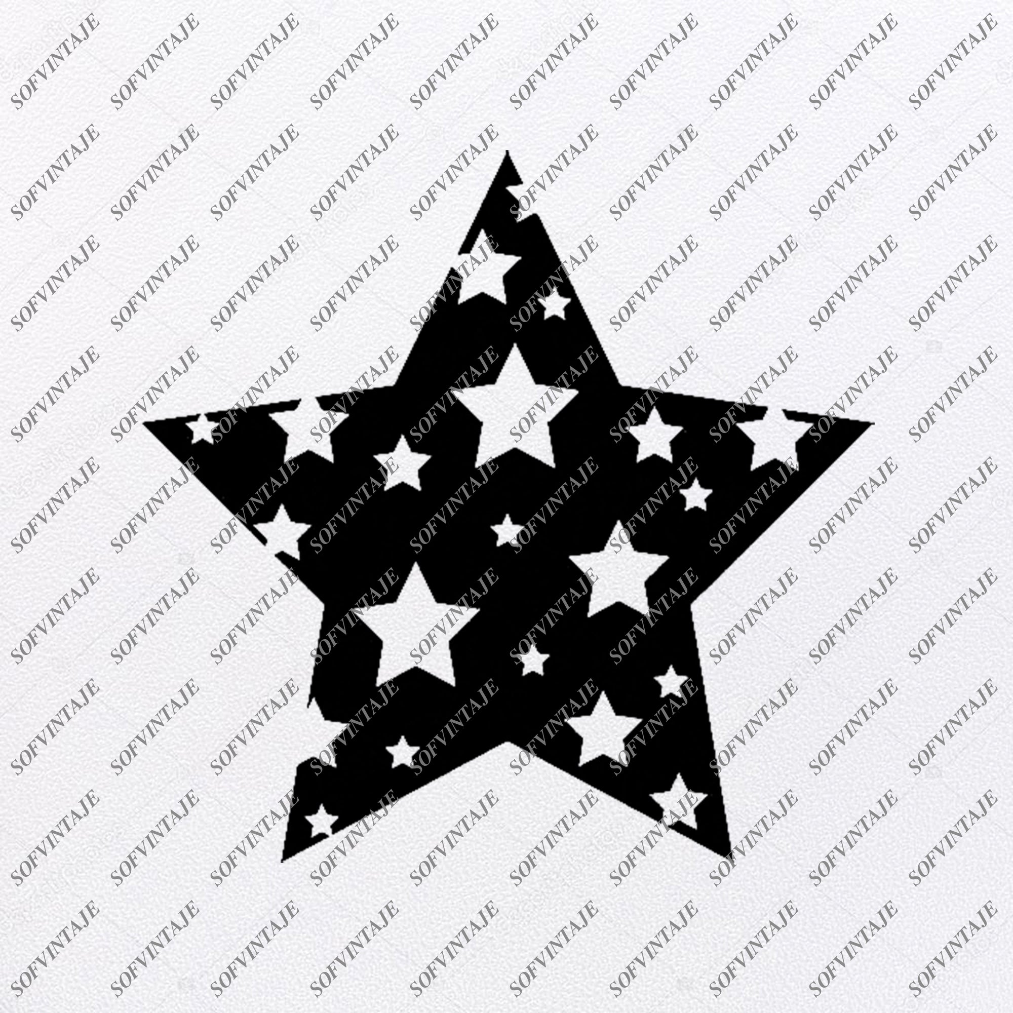 Download Star Stars Svg Files Usa Flag Svg Design Original Design Svg Fi Sofvintaje