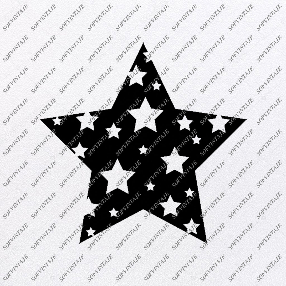 Download Star- Stars Svg Files - USA Flag Svg Design - Original Design - Svg Fi - SOFVINTAJE