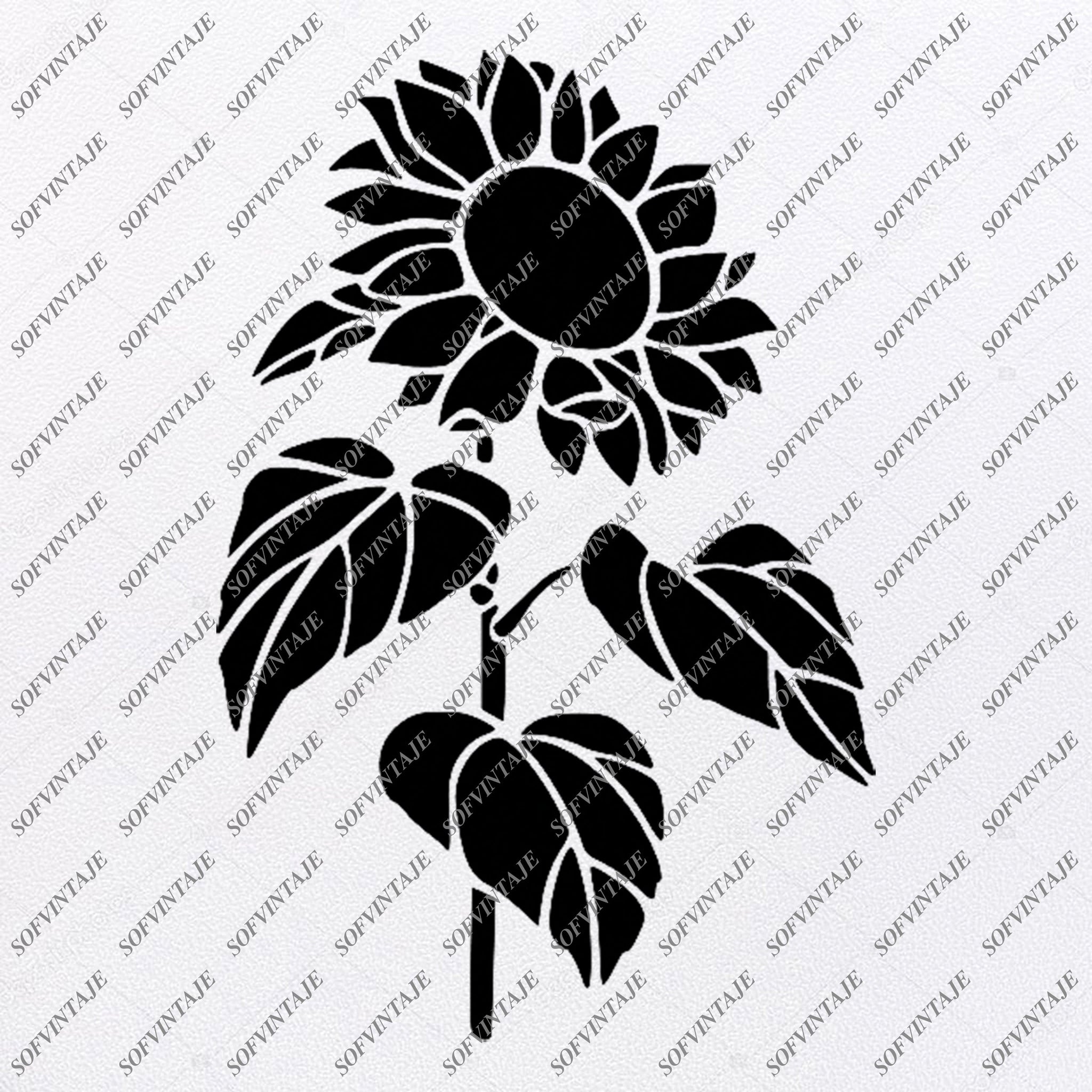 Free Free 191 Vector Sunflower Svg SVG PNG EPS DXF File