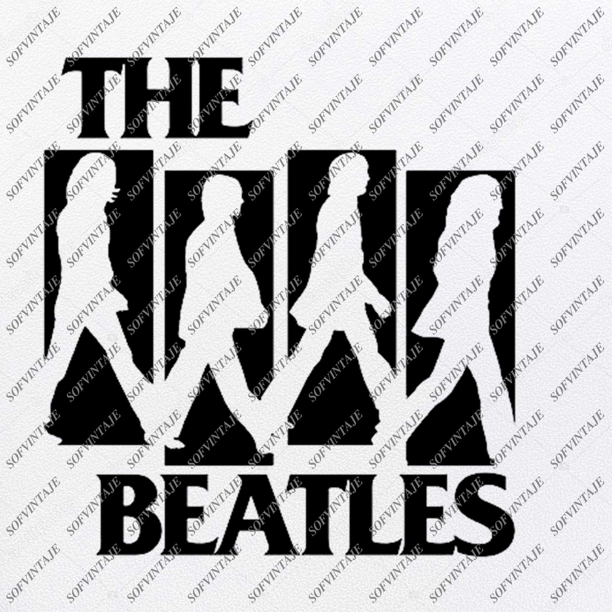 Download The Beatles Svg File The Beatles Svg Design Clipart Music Svg File Eng Sofvintaje