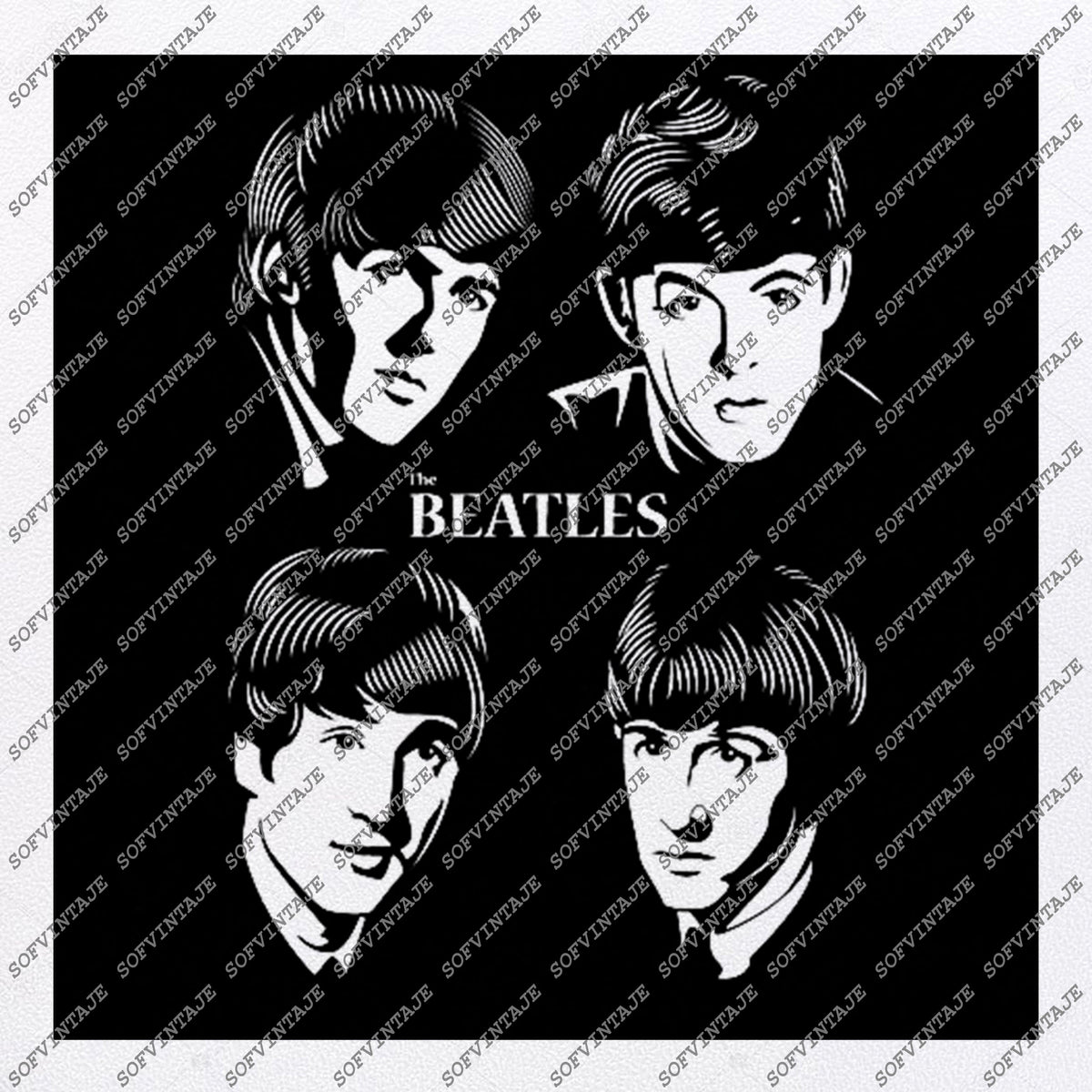 The Beatles Svg File-The Beatles Svg Design-Clipart-Music Svg File-Eng