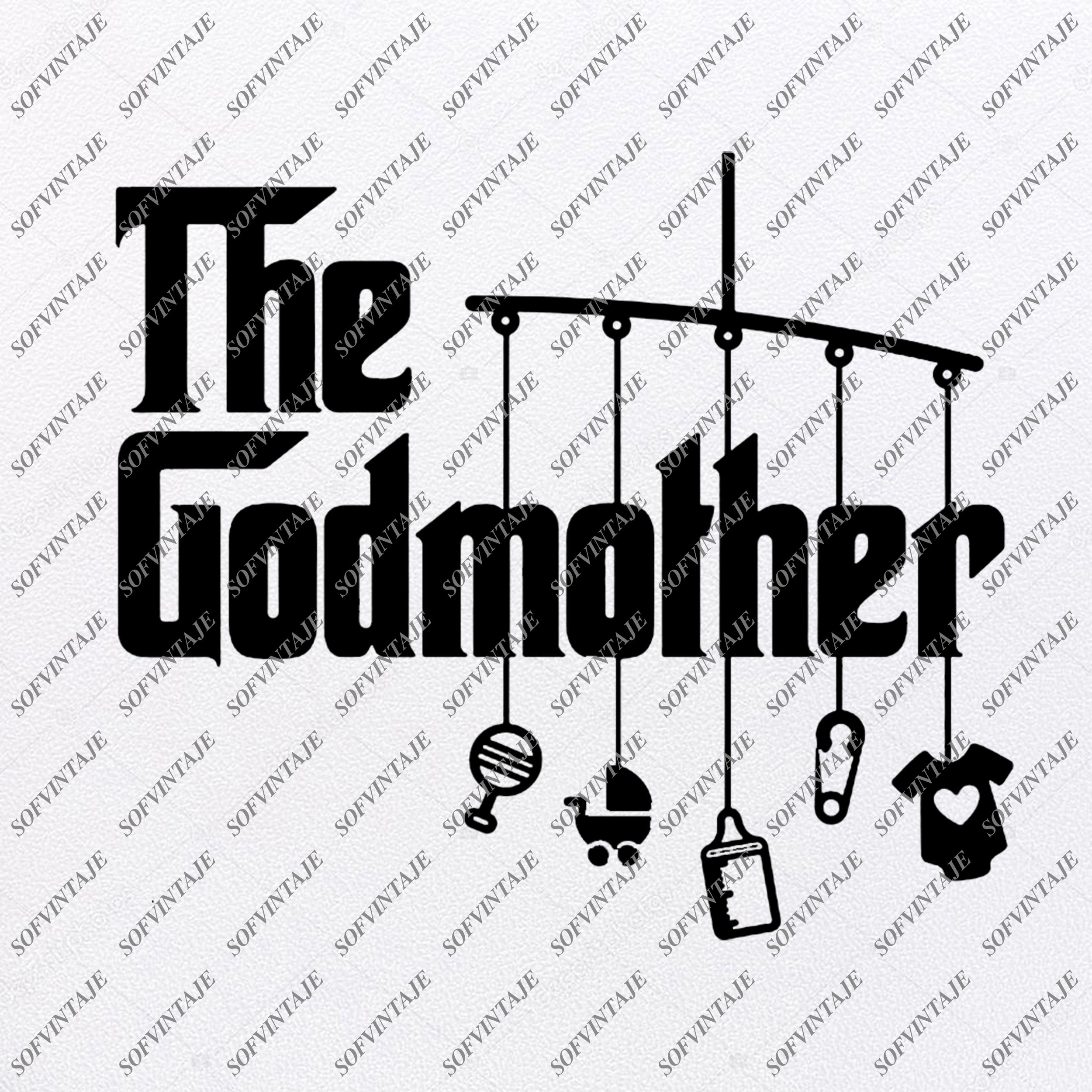 Download The Godmother Svg File Godmother Svg Original Design Clipart Png Sofvintaje