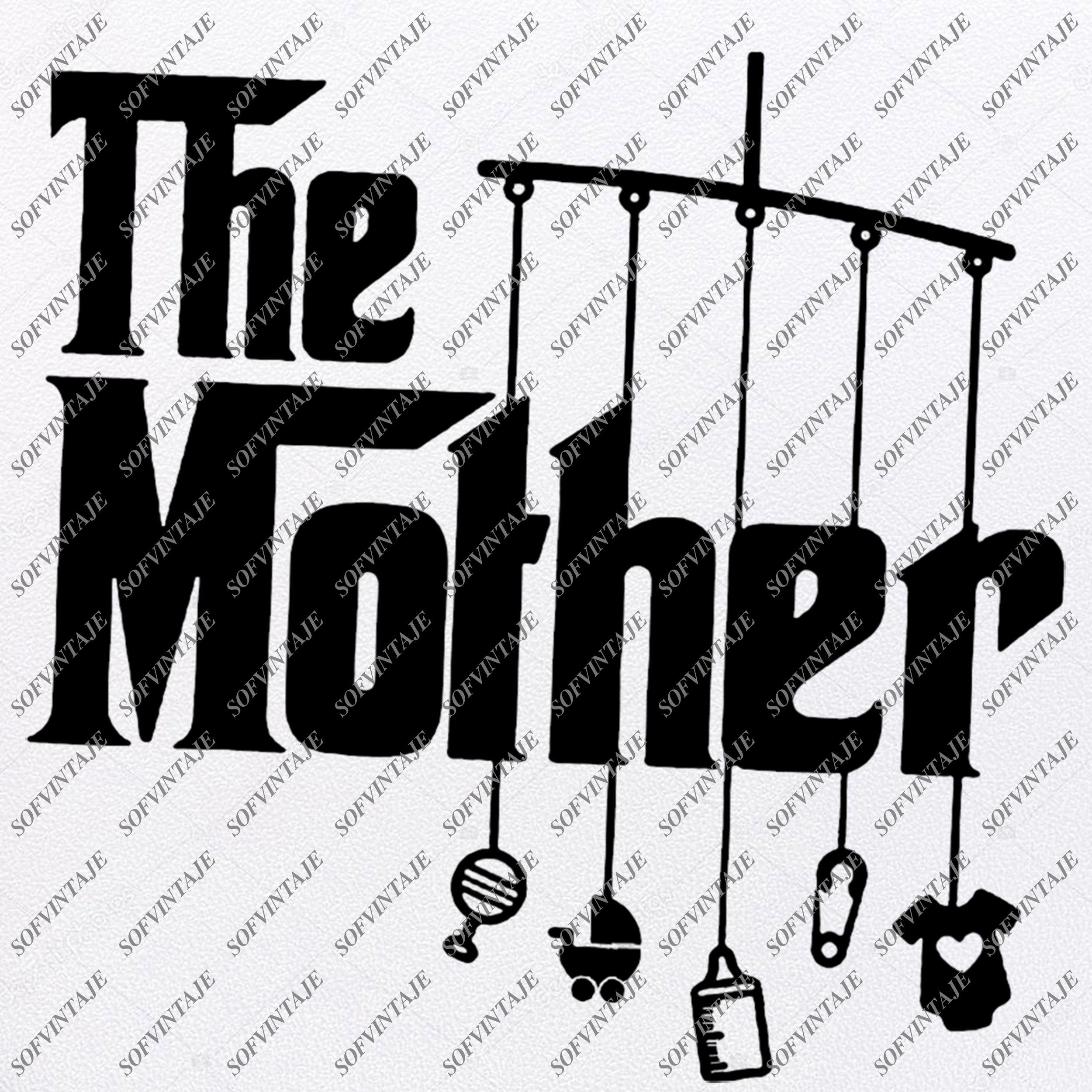 Download The Mother Svg File Mother Of Son Mother Of Daughter Family Svg Sofvintaje