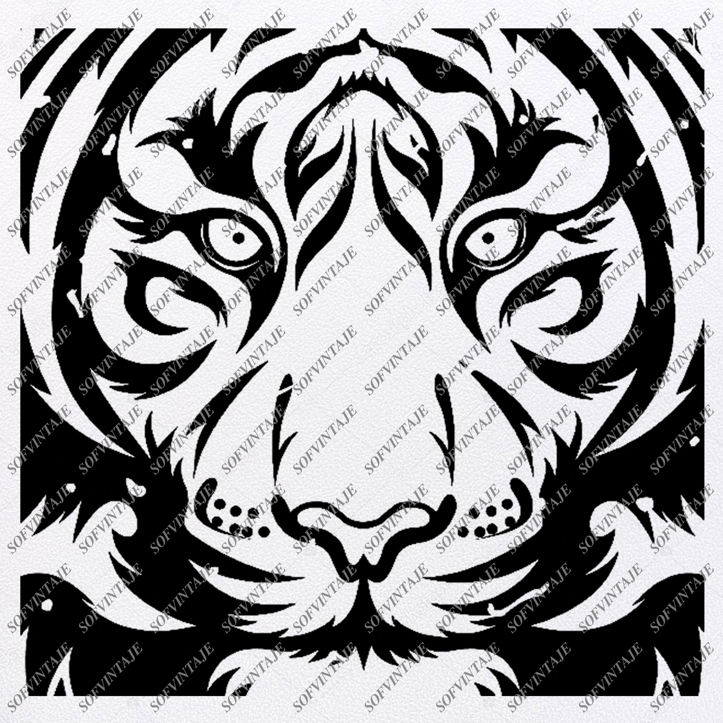 Download Tiger Svg File Tiger Original Svg Design Animals Svg Clip Art Sofvintaje