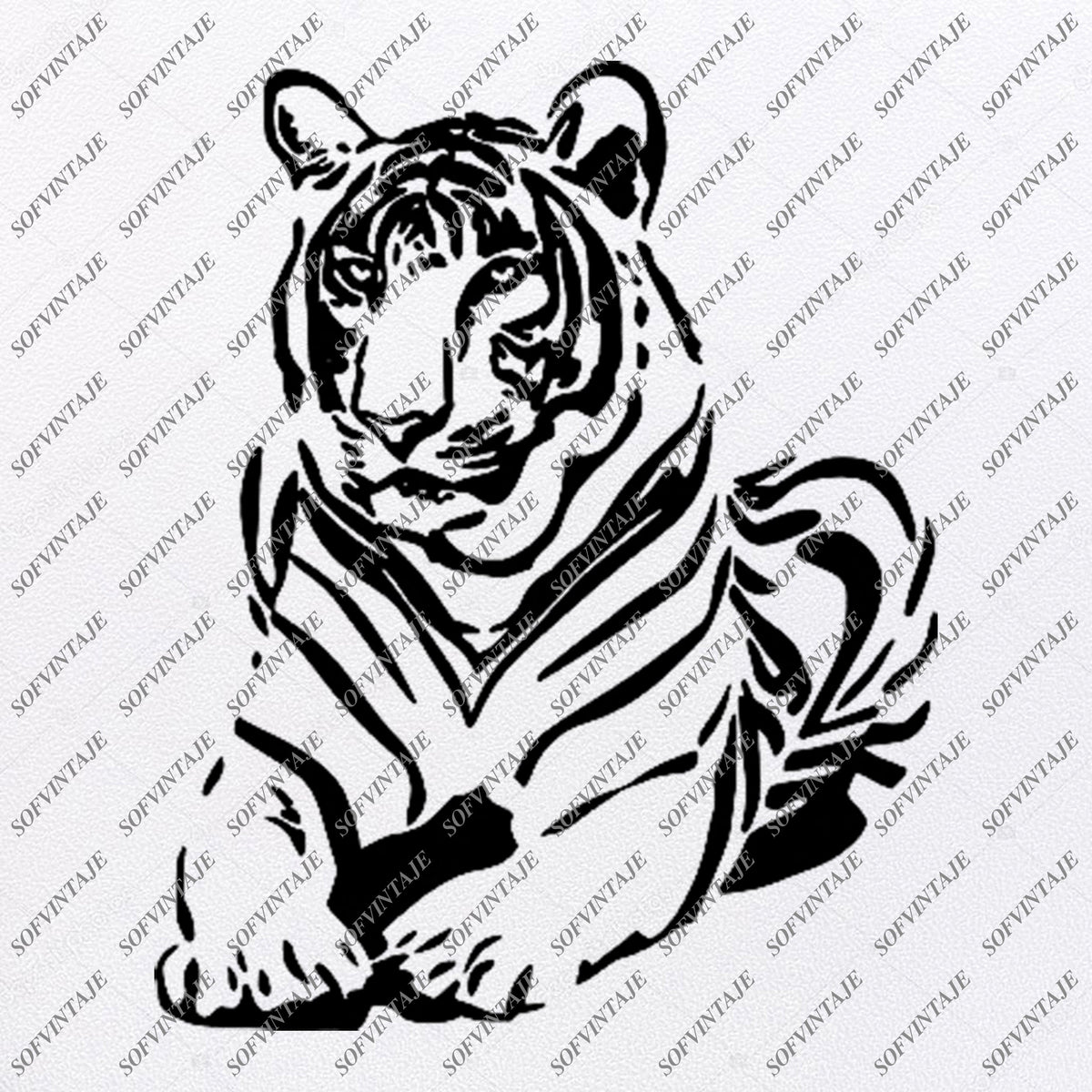 Download Tiger Svg File - Tiger Original Svg Design - Animals Svg ...