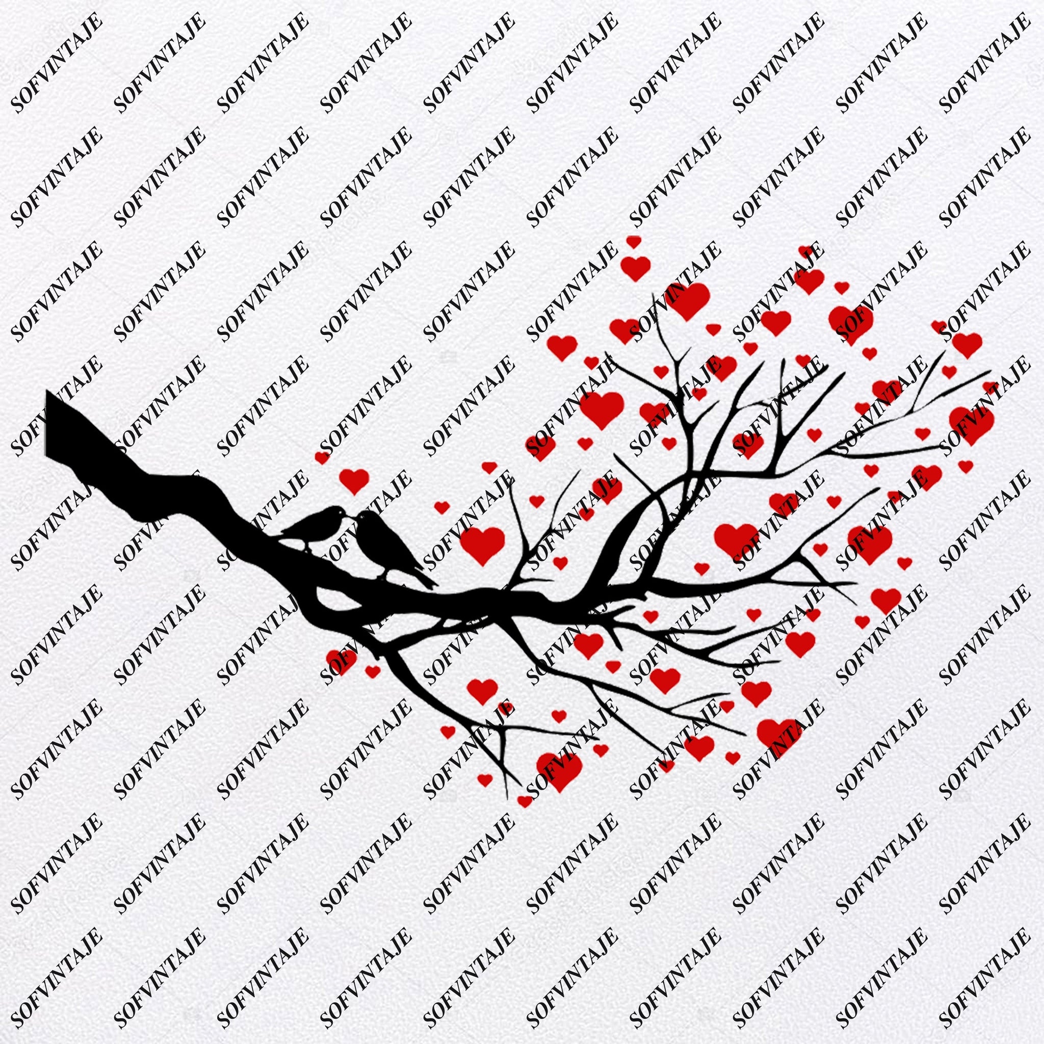 Download Tree Svg File Love Tree Svg File Heart Original Svg Design Tattoo Svg Sofvintaje