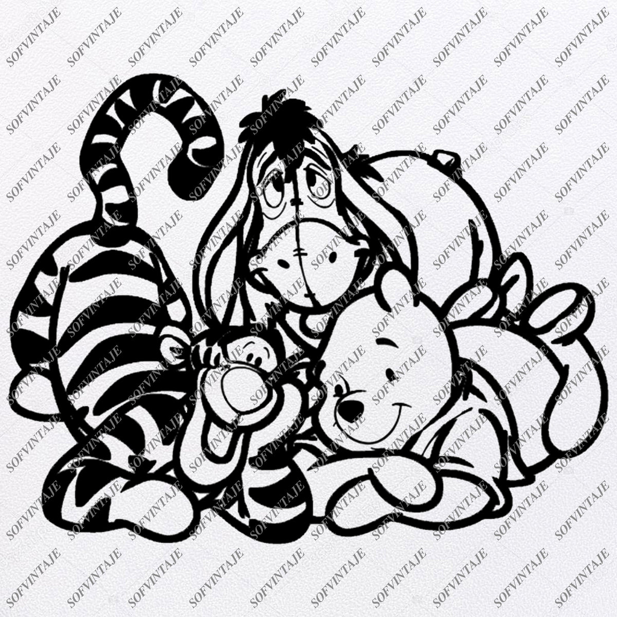 Download Winnie The Pooh Svg Files - Winnie The Pooh Clipart ...