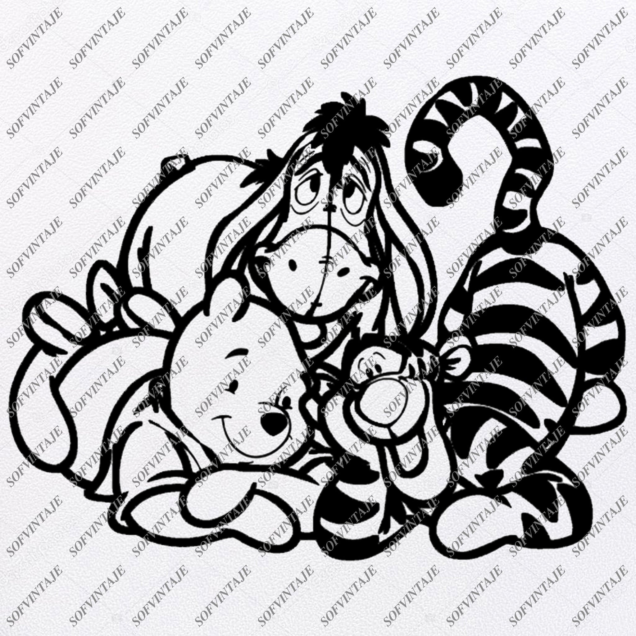 Download Winnie The Pooh Svg Files - Winnie The Pooh Clipart ...