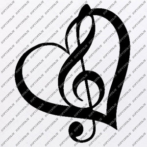 Free Free Heart Music Note Svg 32 SVG PNG EPS DXF File