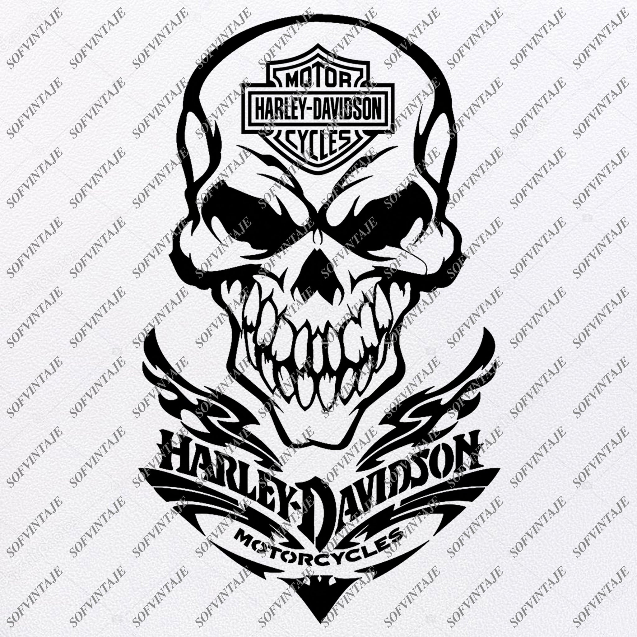 Download Harley Davidson - Harley Davidson Svg File - Harley Davidson Svg Desig - SOFVINTAJE