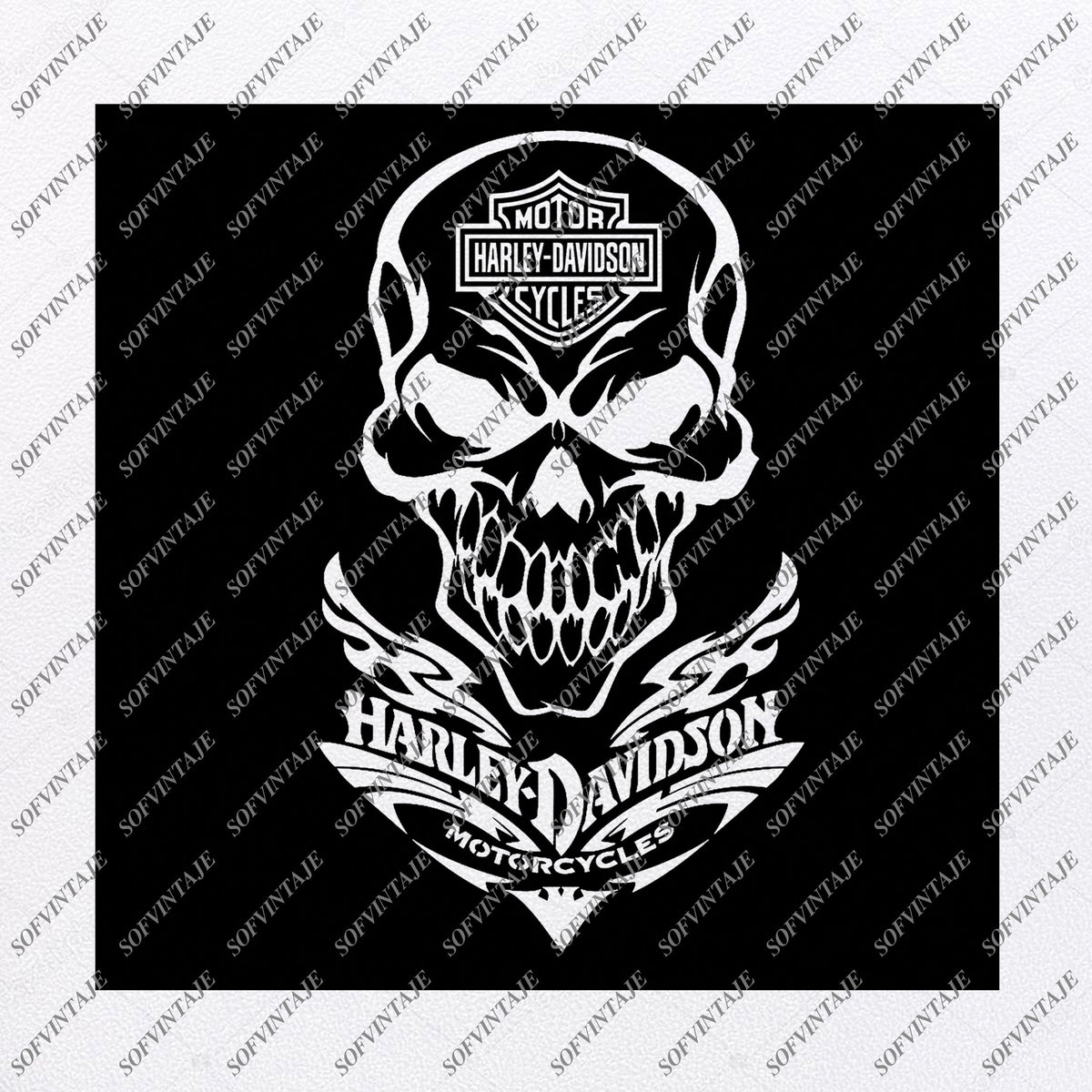 Download Harley Davidson - Harley Davidson Svg File - Harley Davidson Svg Desig - SOFVINTAJE
