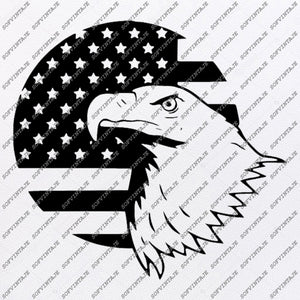 Download American Flag Svg File Fourth Of July Svg Bald Eagle Svg Flag Cl Sofvintaje