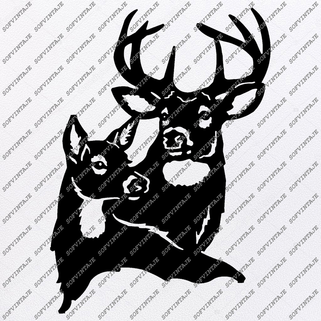 Download Deers Svg Files Deer Svg Original Design Deer Clipart Animals Sv Sofvintaje