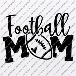 Download Football Mom Football Mom Svg File Football Svg Football Svg Des Sofvintaje