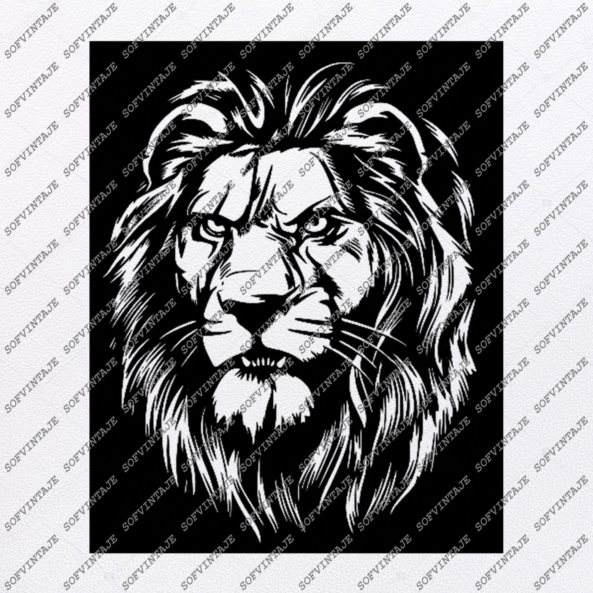 Free Free 283 Lion Head Svg File Free SVG PNG EPS DXF File