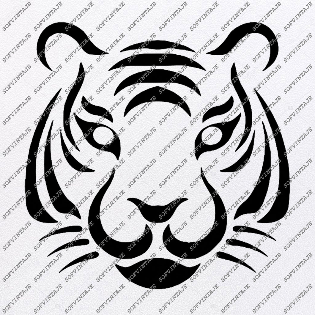 Download Tiger Svg File Tiger Svg Original Design Tiger Clip Art Animals Svg Fi Sofvintaje