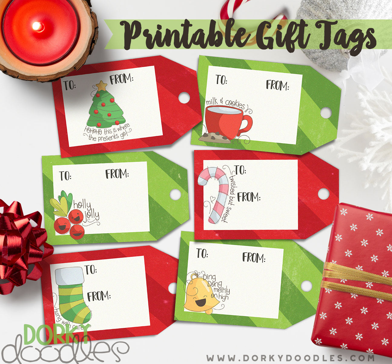 free printable gift tags