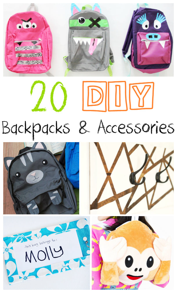 DIY Backpack Charms for Back-to-School