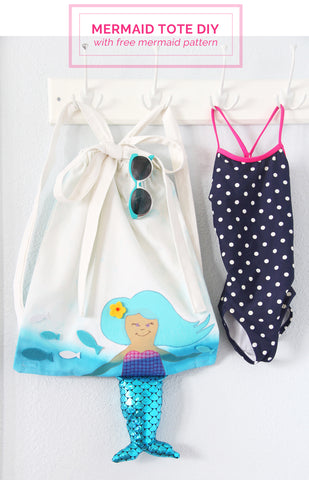 make a mermaid tote