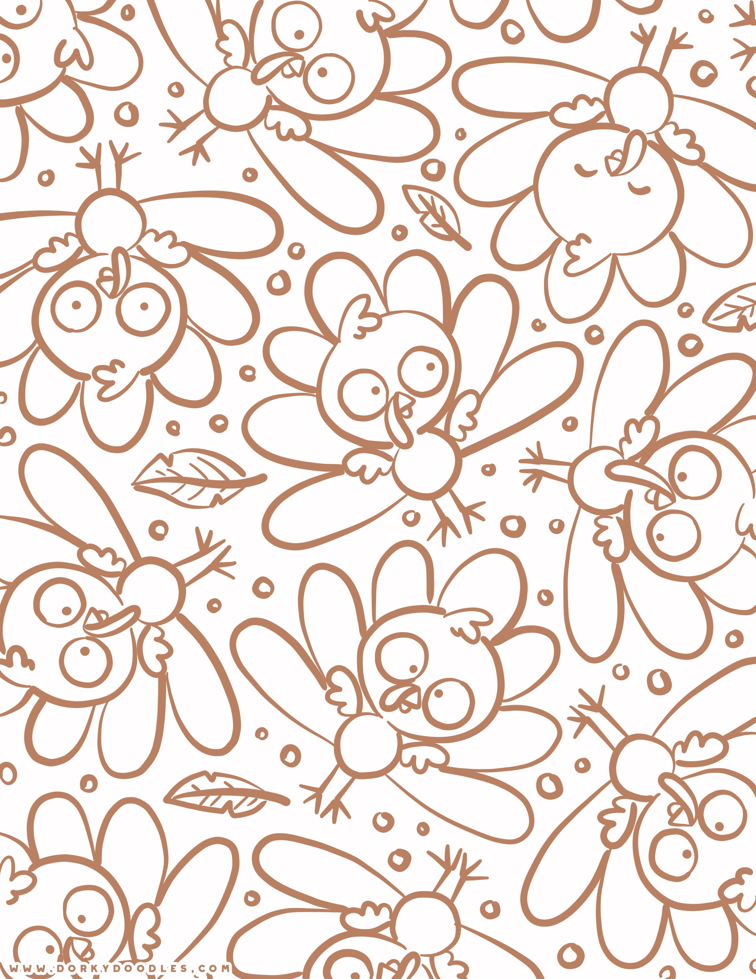 cute turkey coloring page