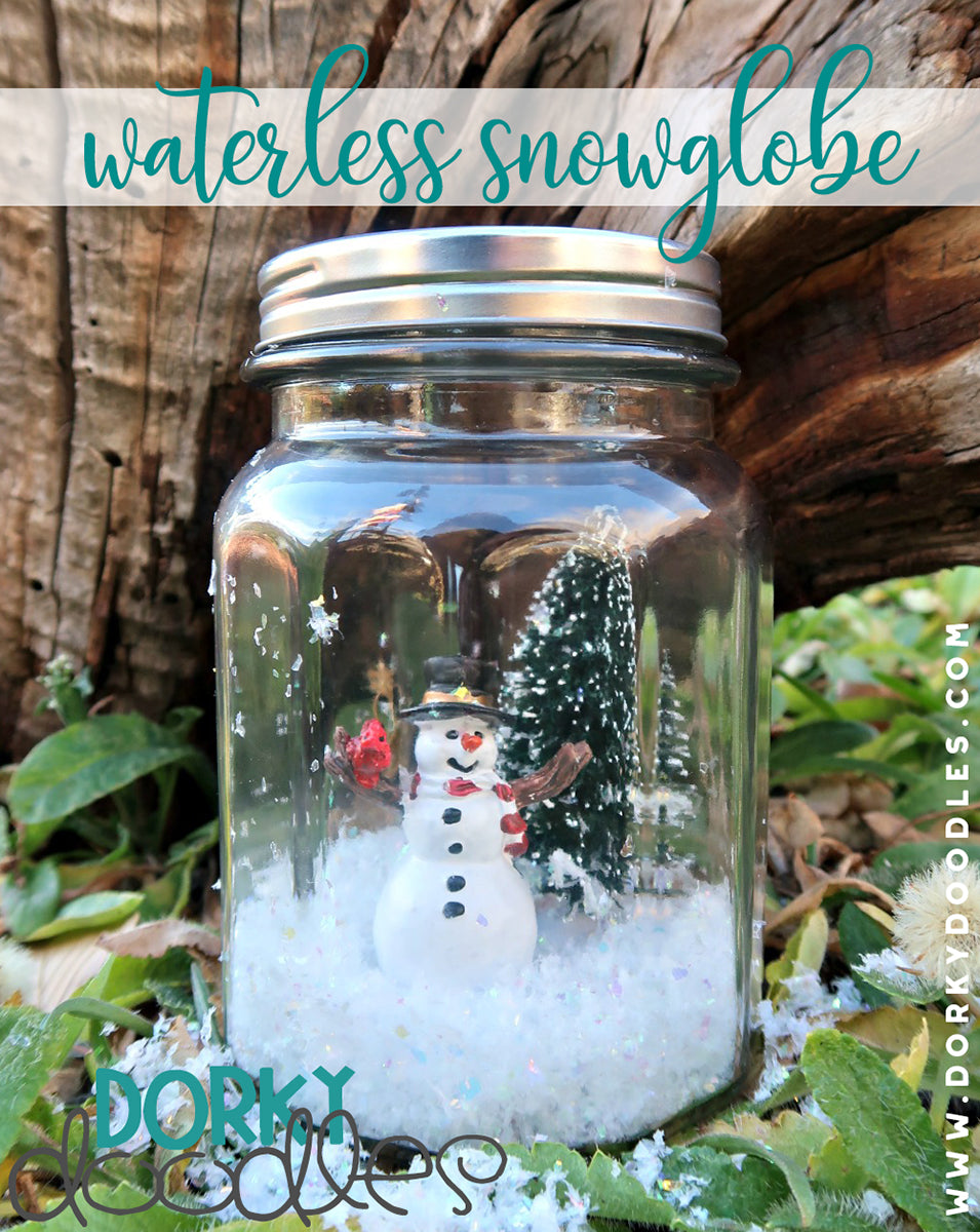 waterless snowglobe craft