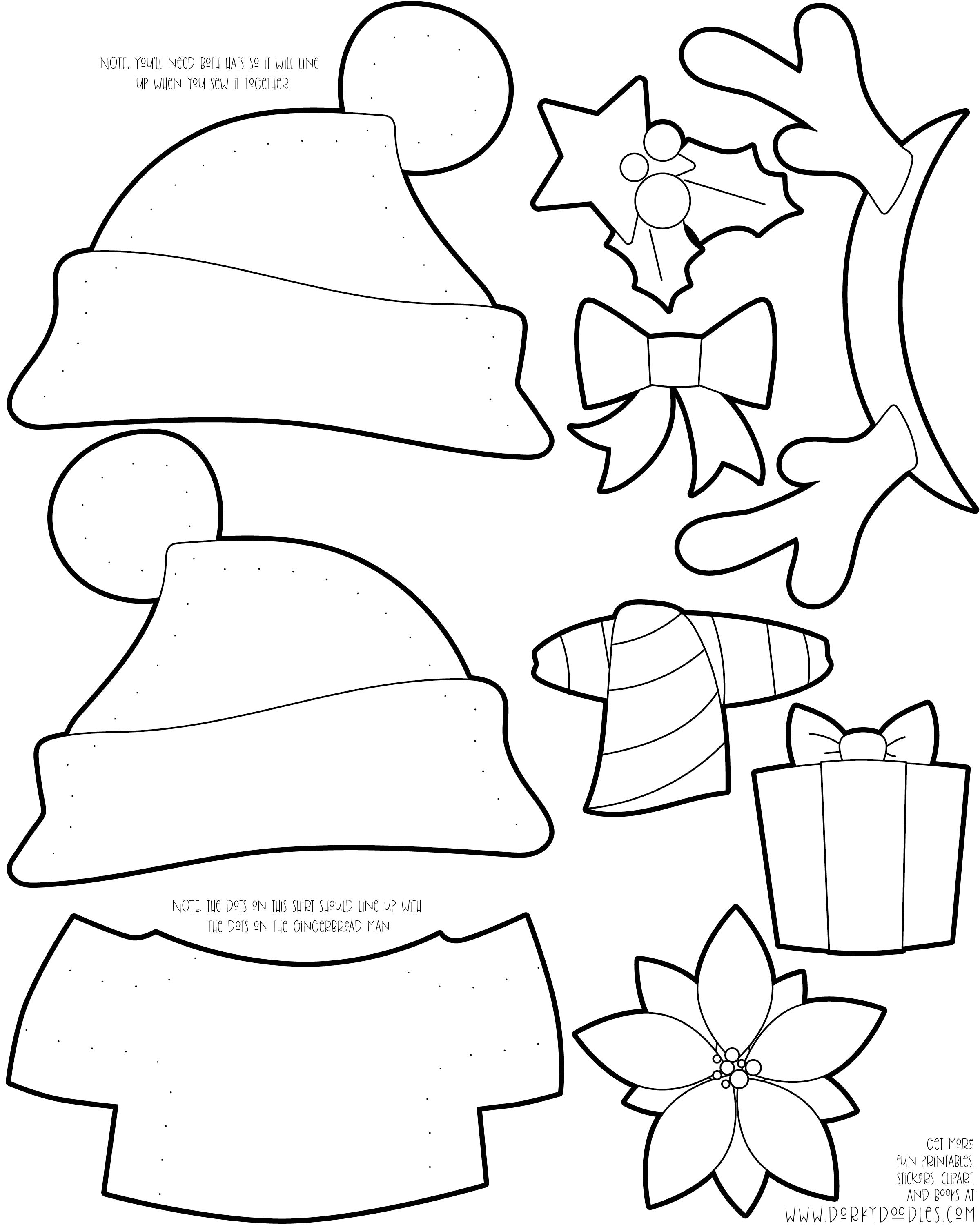 free printable Christmas craft