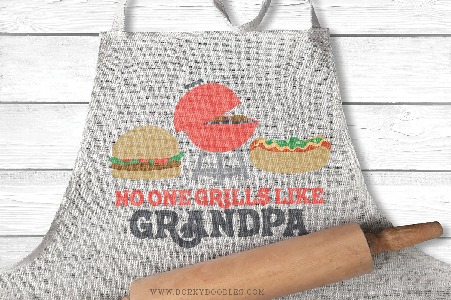 bbq apron sublimation art