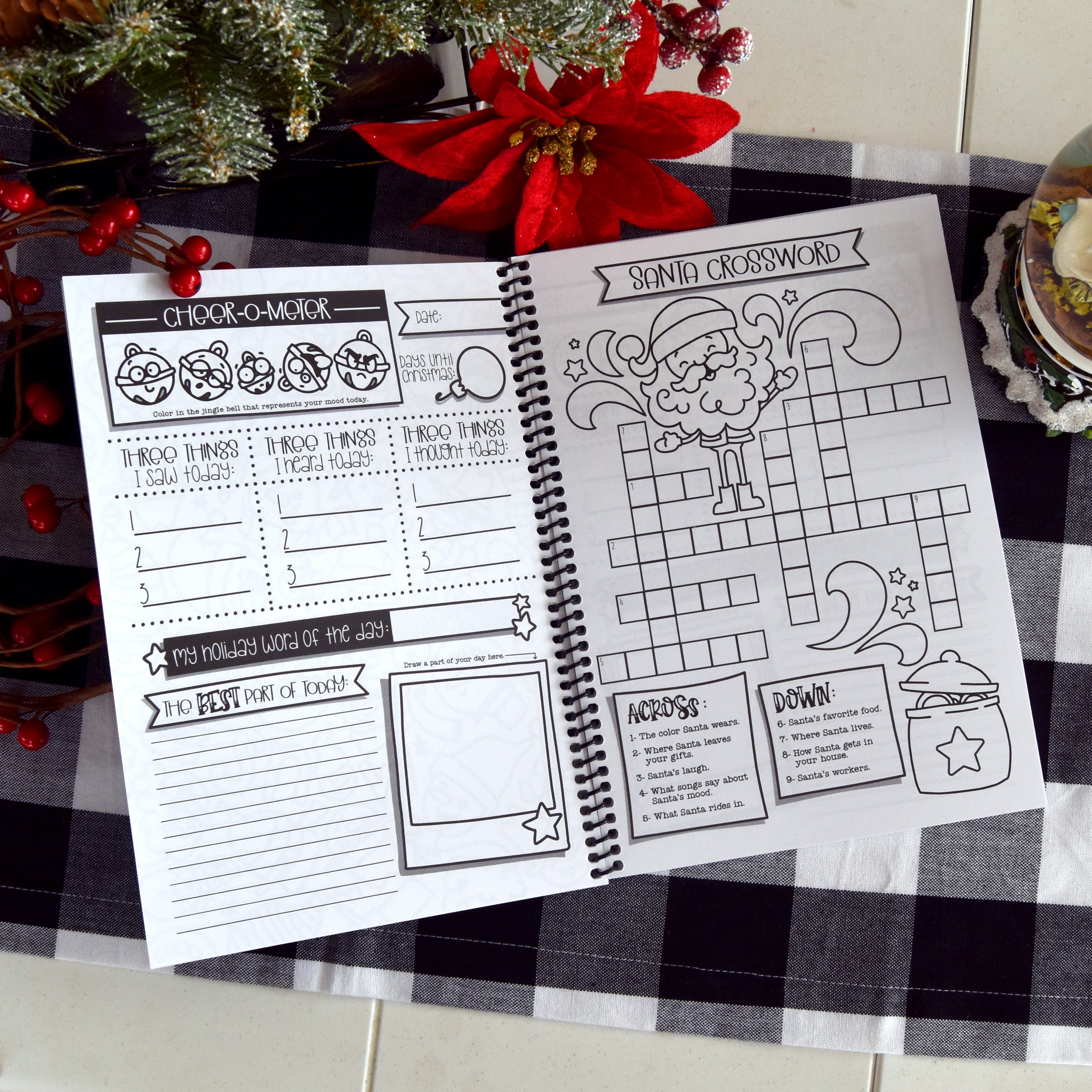 Christmas activity book