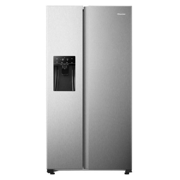 Hisense 481l Side By Side Fridge With Water And Ice Dispenser Stainless 4130