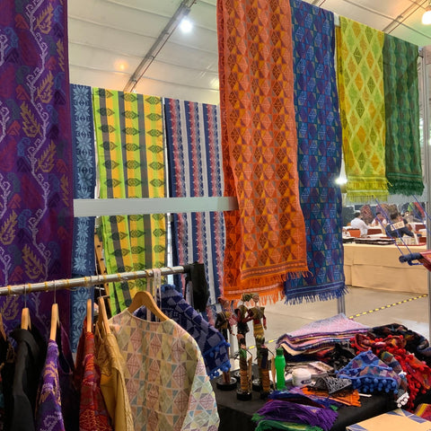 yakan textiles at LIKHA at the Philippine International Convention Center