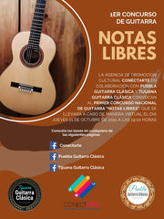 Convocatoria Notas Libres Concurso de Guitarra